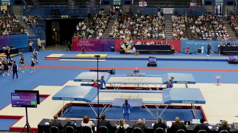 Thumbnail for Gallacher, Moorhouse-BRONZE-Synchro SNR Women-2023 Trampoline British Championships