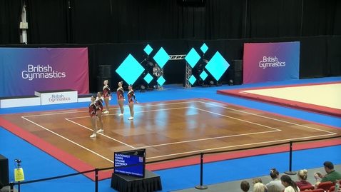 Thumbnail for Blackhurst, Ferris, Graham, Lawrence, Ryding, Weston Aerobic Gymnastics Ltd FOG SNR GRP-2024 Aerobic British Championships