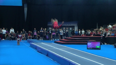 Thumbnail for Naana Oppon - Womens Snr - 2024 Tumbling British Championships