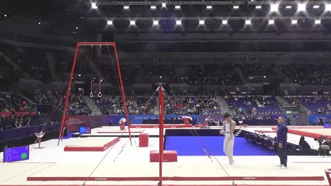 Thumbnail for Oakley Banks-Horizontal Bar-MAG Senior Apparatus Finals-Gymnastics British Championships 2025