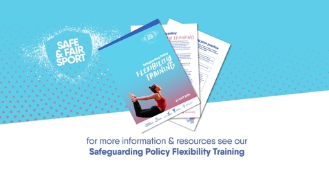 Thumbnail for Safeguarding Policy -  Flexibility Training