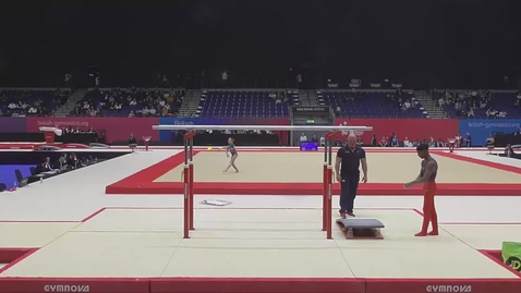 Thumbnail for Uzair Chowdhury-P-Bars-BRONZE-MAG U14 AA-2024 Gymnastics British Championships
