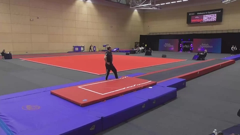 Thumbnail for Bracknell Black Junior Women-Tumbling-Level 2 Junior Women-TeamGym British Championships 2025