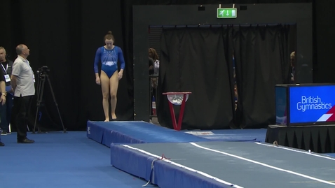 Thumbnail for Megan Surman - Snr Women - 2019 British Tumbling Championships