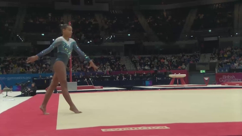 Thumbnail for Andrea Ndoro-Women's Floor-WAG Junior Apparatus Finals-Gymnastics British Championships 2025