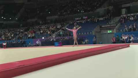 Thumbnail for Frances Stone-Women's Floor-WAG Senior Apparatus Finals-Gymnastics British Championships 2025