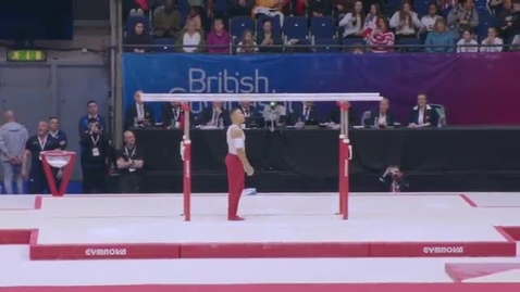 Thumbnail for Joe Fraser-P-Bars-GOLD-MAG Snr App-2024 Gymnastics British Championships