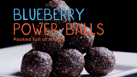 Thumbnail for entry Blueberry Power Balls