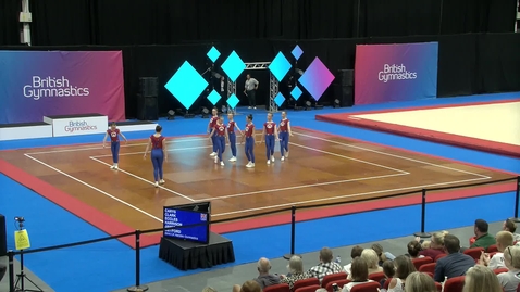 Thumbnail for Carys, Clark, Eccles, Harrison, Janes, Metford, Miles, Wong, LK &amp; Weston Aerobic Gymnastics Ltd AD AG-2024 Aerobic British Championships