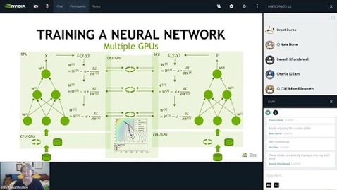 Thumbnail for entry NVIDIA Deep Learning Institute Instructor-Led Training Available Remotely