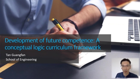 Thumbnail for entry Development of future competence: A conceptual logic curriculum framework