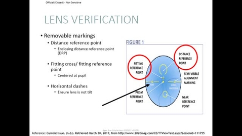 Thumbnail for Progressive lens verification