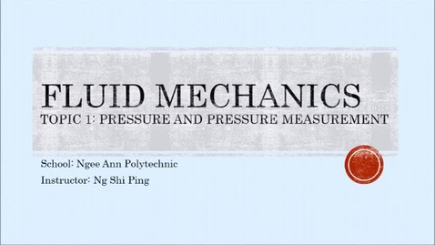 Thumbnail for U-Tube Manometer
