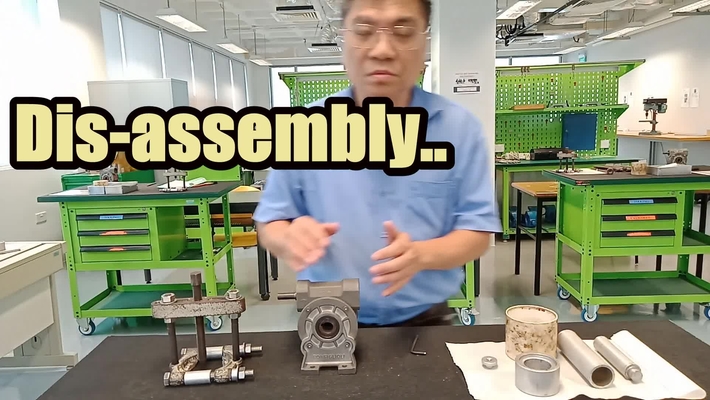 Gearbox disassembly