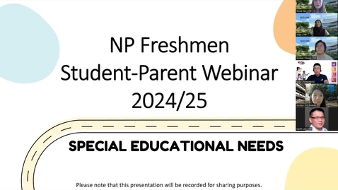 Thumbnail for entry Student-Parent Webinar 2024