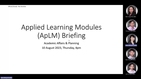 Thumbnail for 10 August 2023 ApLM Briefing