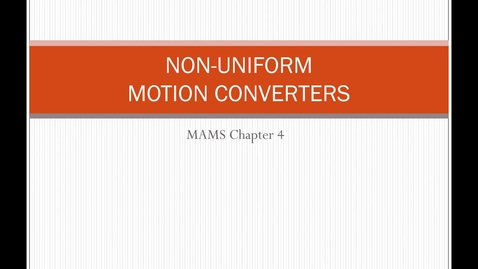 Thumbnail for DEMAMS Non Uniform_Intro