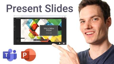 Thumbnail for How to properly present PowerPoint slides in Microsoft Teams
