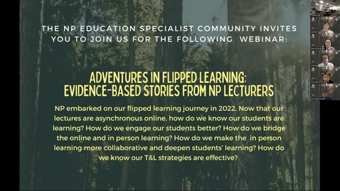 Thumbnail for entry ESsense webinar: Adventures in Flipped Learning 17 Jan 2024