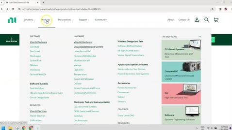 Thumbnail for LabVIEW installation