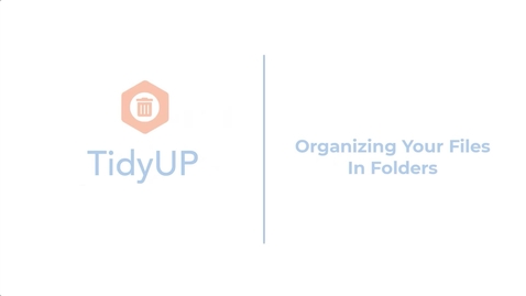 Thumbnail for Step 07: Organizing Your Files In Folders