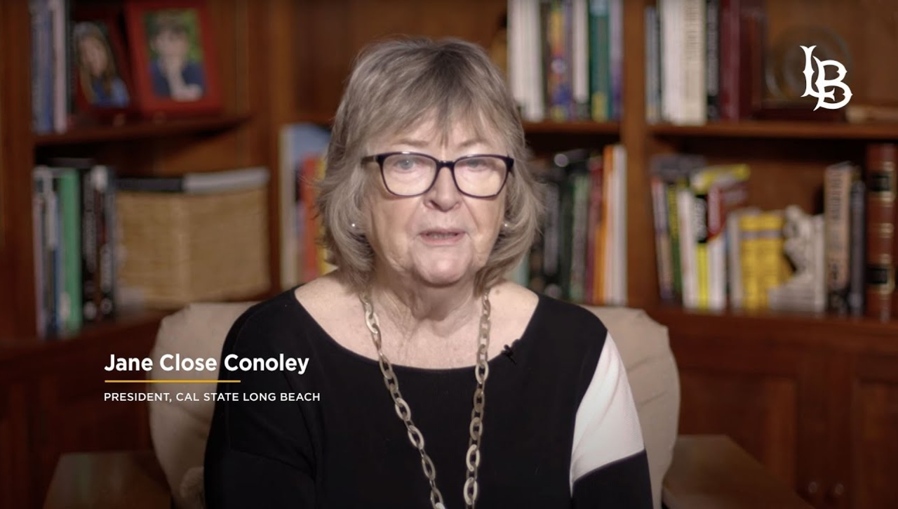CSULB President Jane Close Conoley shares a special message about Puvungna.