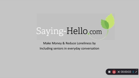 Thumbnail for Introducing Saying Hello