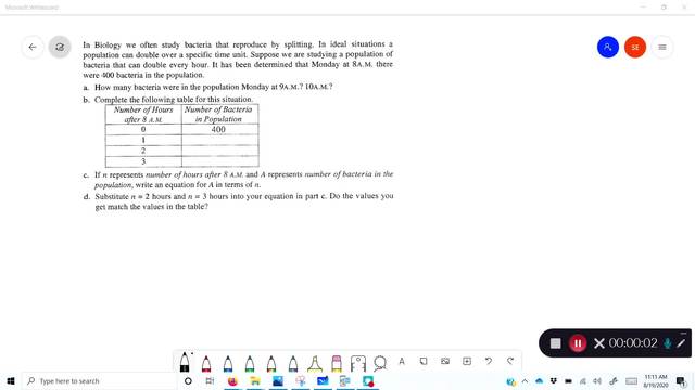 Finding the Equation for an Application Problem 3