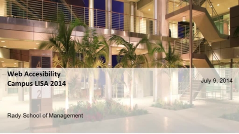 Thumbnail for 20140709-CampusLISA-WebAccesibility