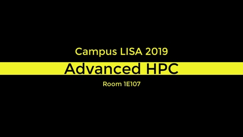 Thumbnail for Advanced HPC 