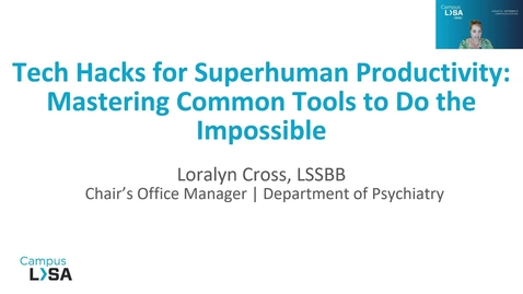 Thumbnail for Tech Hacks for Superhuman Productivity