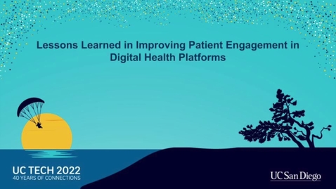 Thumbnail for Lessons Learned in Improving Patient Engagement in Digital Health Platforms