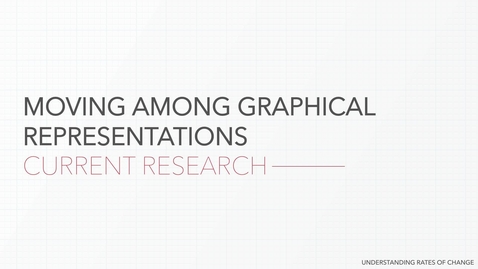 Thumbnail for entry Moving Among Graphical Representations - Research