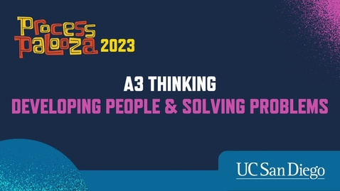 Thumbnail for A3 Thinking – Developing People &amp; Solving Problems