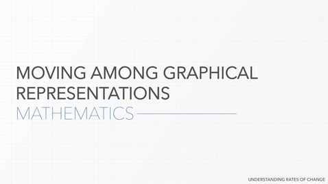 Thumbnail for Moving Among Graphical Representations - Math