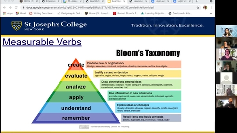 Thumbnail for entry Tech Chat: Writing Measurable Learning Outcomes