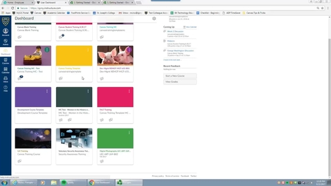 Thumbnail for 1.  Getting Started - Global Navigation