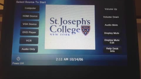 Thumbnail for Classroom Touch Panel