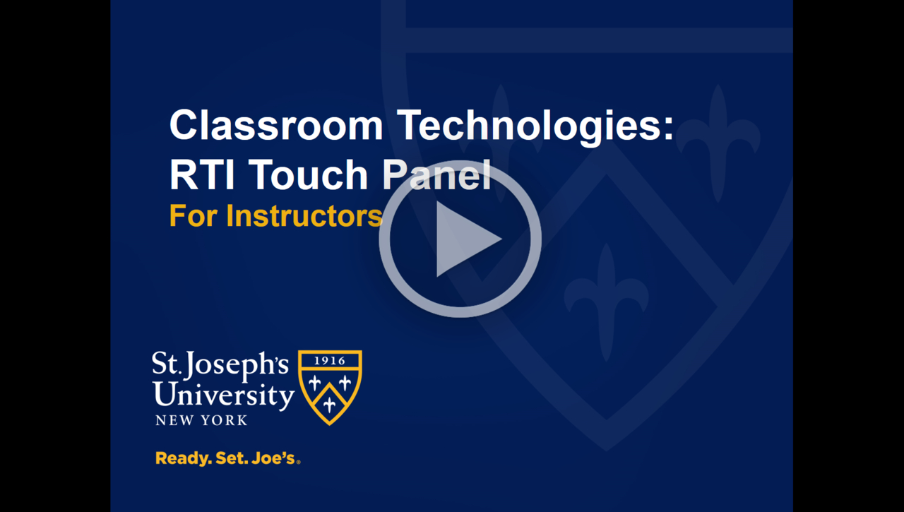 Classroom Touch Panel