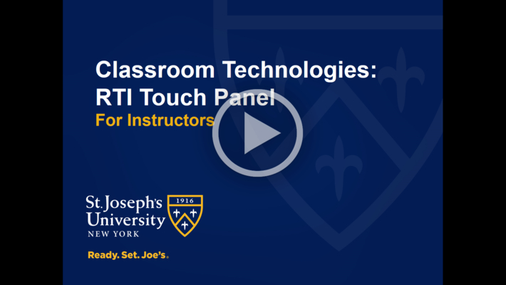Classroom Touch Panel