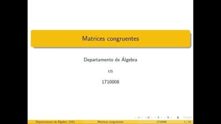 Miniatura del canal Álgebra Lineal y Geometría II