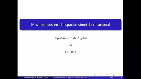 Miniatura para la entrada Movimientos: simetría rotacional