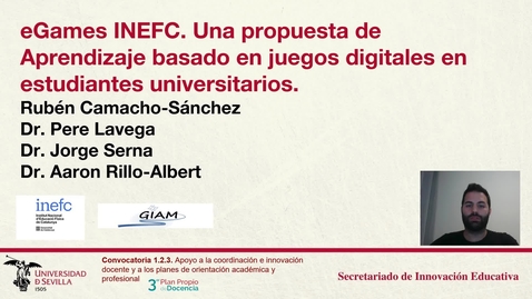 Miniatura para eGames INEFC. Una propuesta de aprendizaje basado en juegos digitales en estudiantes universitarios