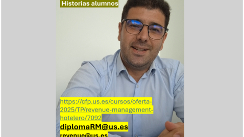 Thumbnail for Diploma Revenue Management Hotelero. Postgrado. Historias alumno - Hosam