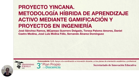 Miniatura para la entrada Proyecto YINCANA. Metodología híbrida de aprendizaje activo mediante gamificación y proyectos en ingeniería energética