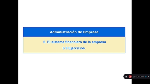 Miniatura para la entrada Tema 6. El sistema financiero de la empresa. 6.9 Ejercicios  (i)