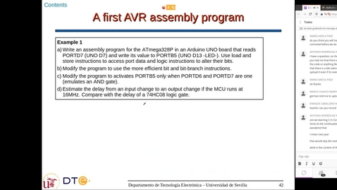 Miniatura para AVR first program