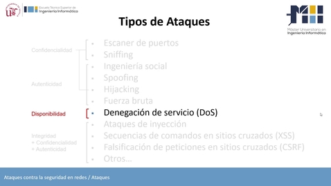 Miniatura para Ataques a la disponibilidad