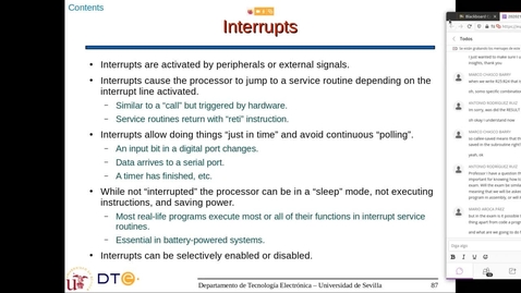 Miniatura para Programming with interrupts