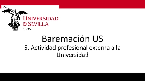 Miniatura para la entrada Bareprof 5 Actividad Profesional Externa